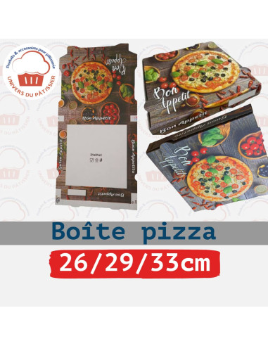 BOITE PIZZA - ADCL
 Dimension-26X26X35