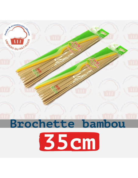 35CM BROCHETTE BAMBOU GM