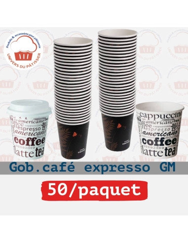 GOBELET CAFE EXPRESSO AVEC COUVERCLE