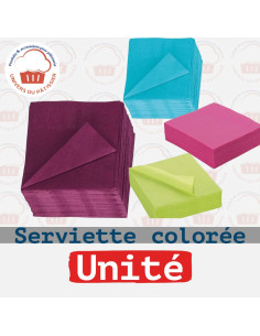 SERVIETTE COLORE