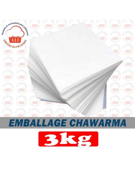PAPIER EMBALLAGE CHAWARMA 3KG