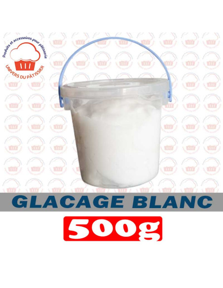 500G BLANC GLACAGE MIROIR BLANC