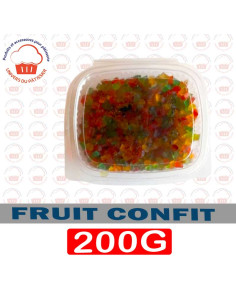 200G FRUIT CONFIT BARQUETTE