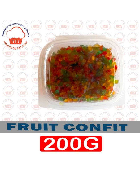 200G FRUIT CONFIT BARQUETTE