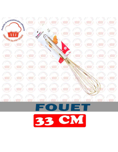 FOUET INOX 33CM REF594