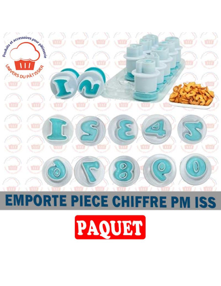 EMPORTE PIECE CHIFFRE PM ISS