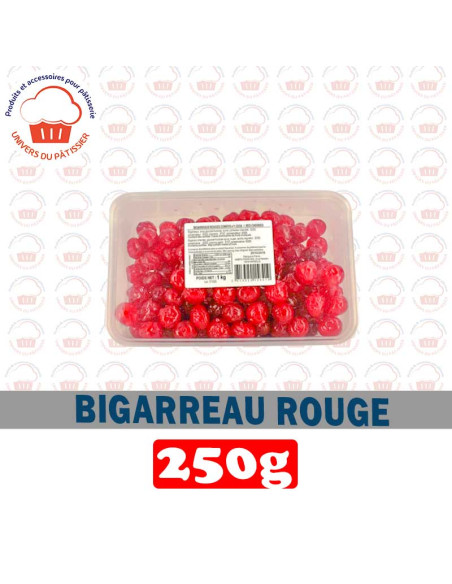 BIGARREAUX ROUGE BARQUETTE