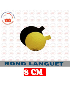 8CM ROND LANGUET