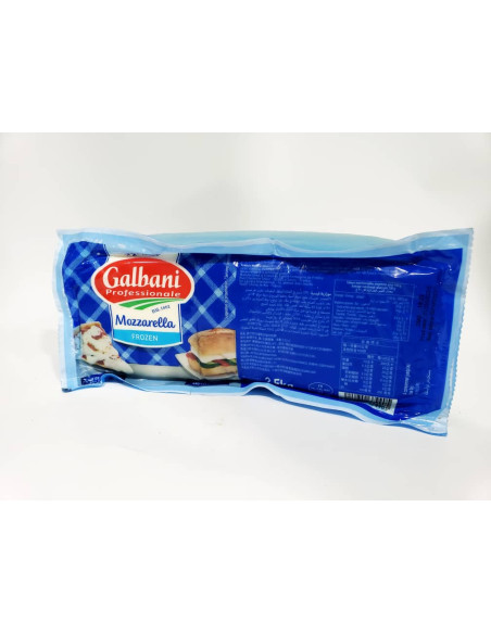 Fromage mozzarella-Bloc 2,5Kg