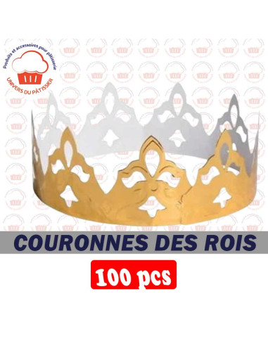 100PCS COURONNES DES ROIS