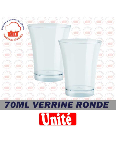 70ML VERRINE RONDE 50X70MM-CM