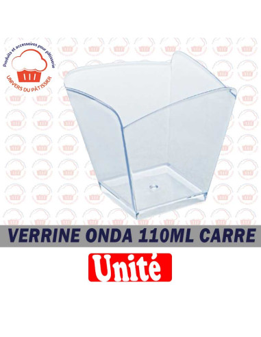 110ML VERRINE CARRE 55X58X31 INCURVEE-CM