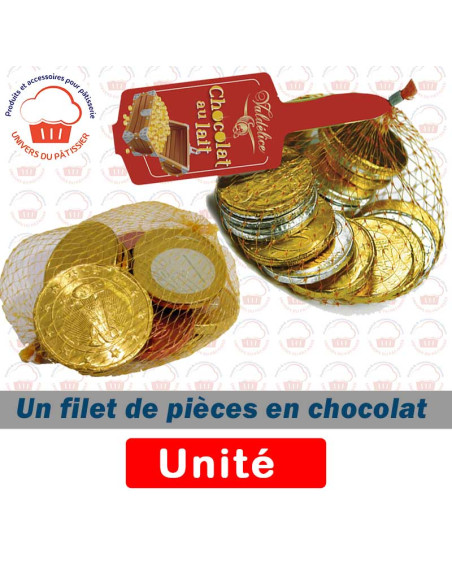 CHOCOLAT FILET PIECE MONNAIE - 8PCS
