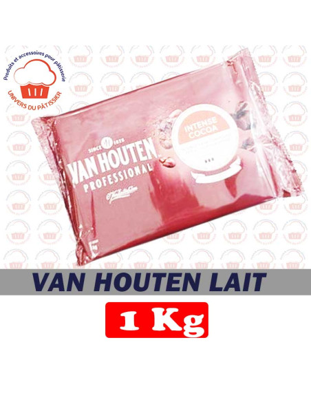 1000G LAIT VANHOUTEN CHOCOLAT BLOC - 1KG