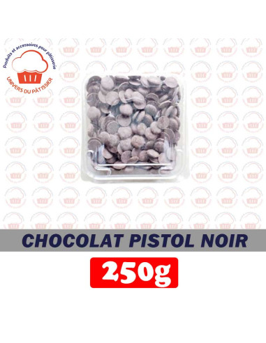 250G CHOCOLAT NOIR PISTOLE