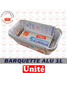 P5 BARQUETTE ALU 1L REF 002185