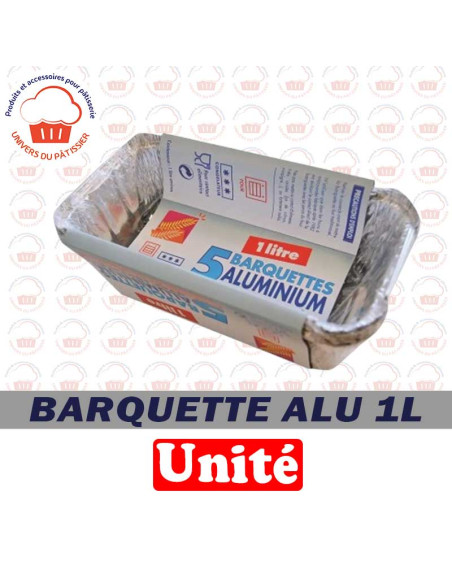 P5 BARQUETTE ALU 1L REF 002185