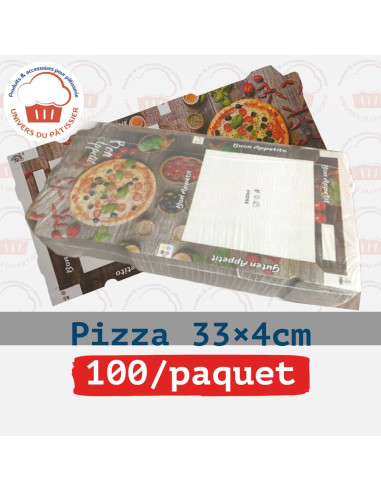 P100 BOITE PIZZA 33-PACKNATPS