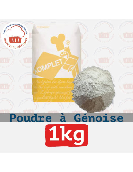 1000G POUDRE A GENOISE-1KG-PACKNATPS