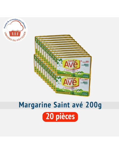 CT20 20x200g MARGARINE SAINT AVE-PACKNATPS