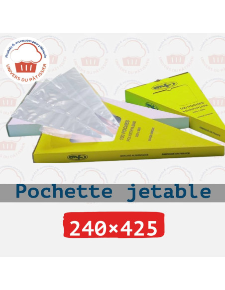 PQ100 POCHE JETABLE 240X425 P250-PACKNATPS