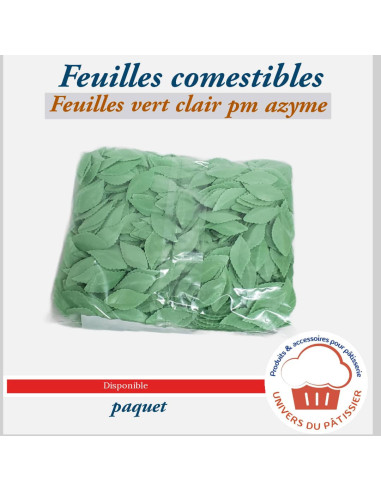 PQ500 FEUILLE AZYME VERT CLAIR