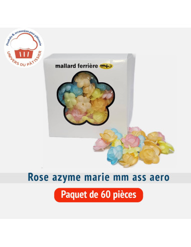 PQ60 ROSE AZYME MARIE MM ASS AERO-PACKNATPS