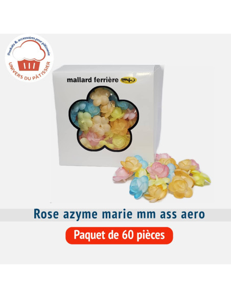 PQ60 ROSE AZYME MARIE MM ASS AERO-PACKNATPS