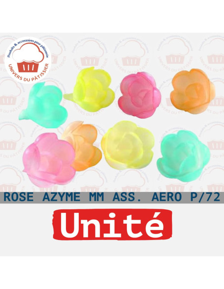 PQ72 ROSE AZYME MM ASSORTIE AERO-PACKNATPS
