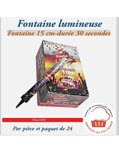 PQ24 15CM 30S FONTAINE LUMINEUSE-PACKNATPS