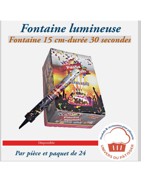 PQ24 15CM 30S FONTAINE LUMINEUSE-PACKNATPS