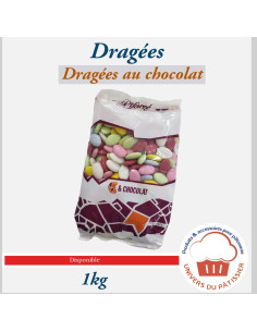 1000G DRAGEES AU CHOCOLAT-PACKNATPS