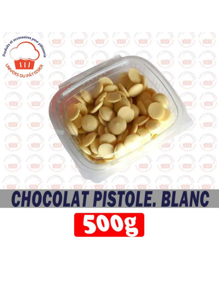 500G CHOCOLAT BLANC PISTOLE 30%-PACKNATPS