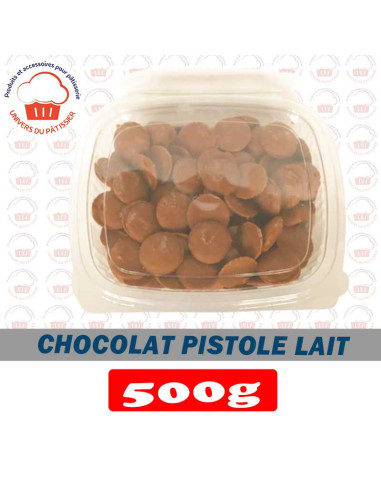 500G CHOCOLAT LAIT PISTOLE 32.5%-PACKNATPS