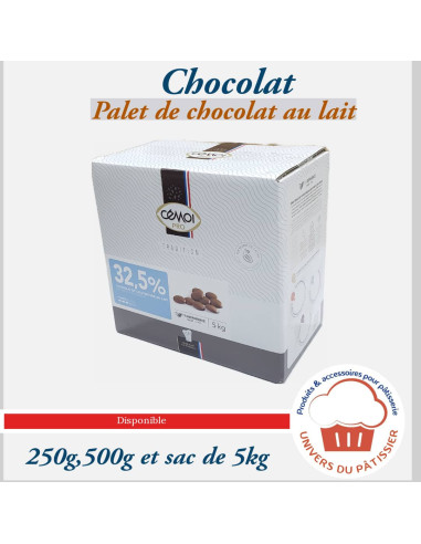 5KG CHOCOLAT LAIT PISTOLE 32,5%-PACKNATPS