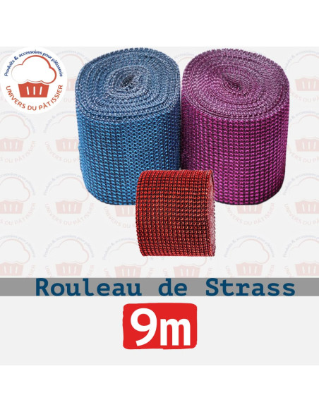 9M RUBAN STRASS ROULEAU 9 METRE-PACKNATPS
