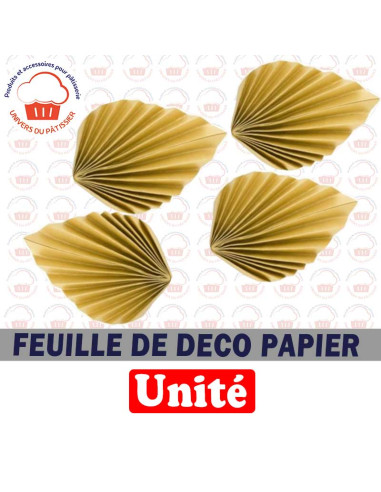 FEUILLE DE DECO EN PAPIER