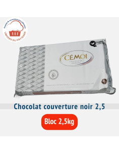 2.5KG COUVERTURE NOIR CEMOI 55%