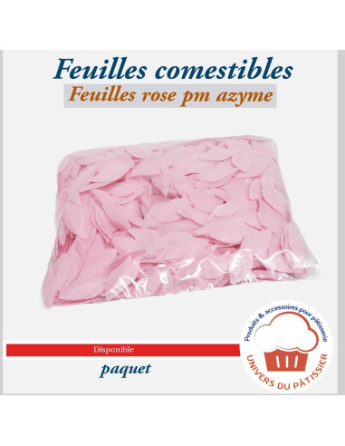 PQ500 FEUILLE PM AZYME ROSE