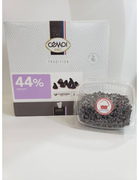 250G CHOCOLAT PEPITE BARQ