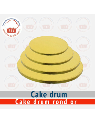 CAKE DRUM ROND OR - ADCL