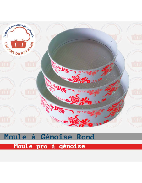 MOULE ROND DEMONTABLE POUR GENOISE - ADCL