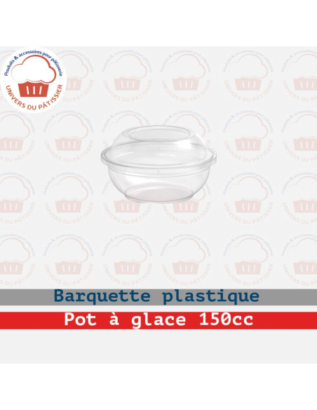 150CC POT A GLACE TRANSPARENT AV.COUV