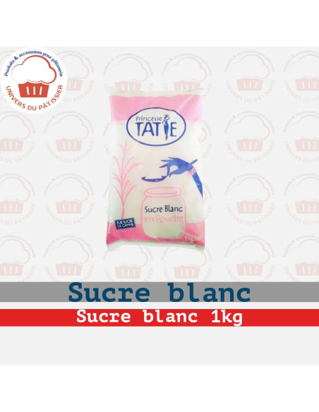 1000G SUCRE EN POUDRE BLANC 1KG
