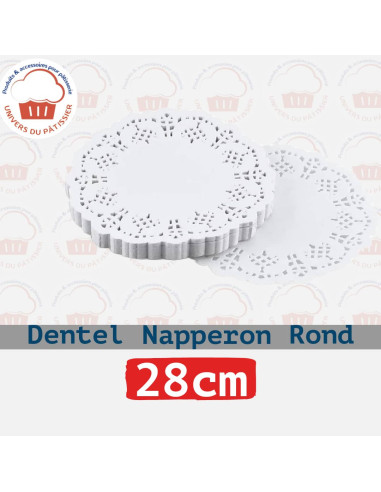 PQ250 28CM DENTELLE RONDE