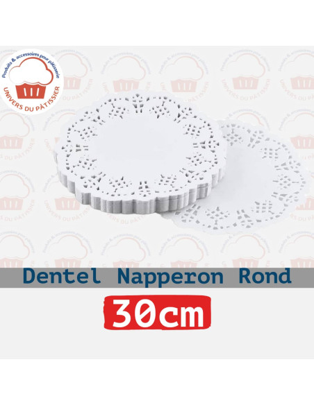 PQ250 30CM DENTELLE ROND