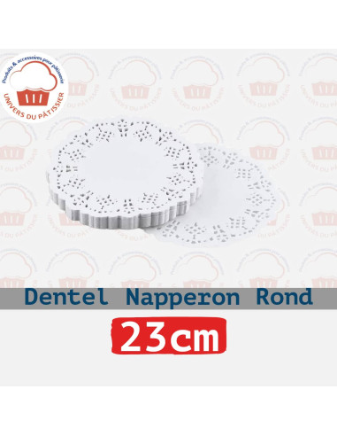 PQ250 23CM DENTELLE RONDE