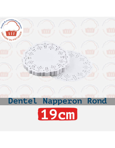 PQ250 19CM DENTELLE RONDE