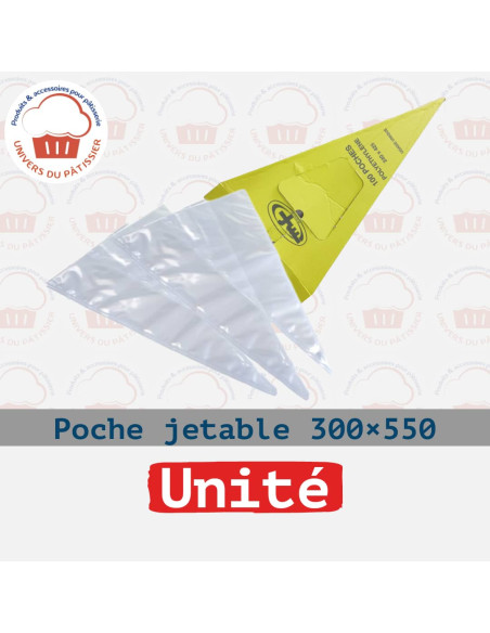 POCHE JETABLE 300X550