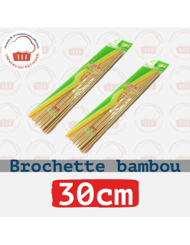 30CM BROCHETTE BAMBOU